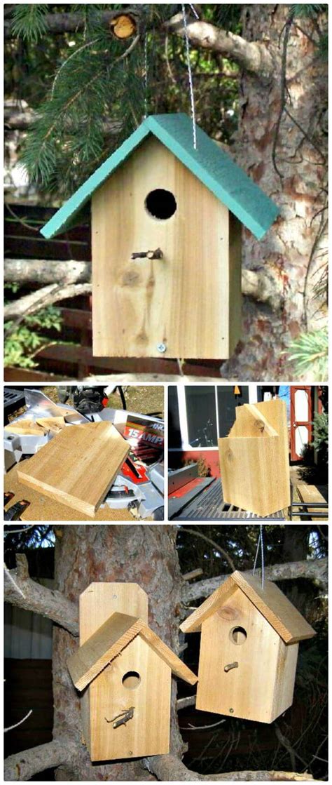 diy bird house roofing ideas